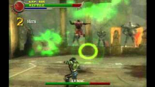 MK Shaolin Monks  Reptile full gameplay part 1826 [upl. by Devi275]