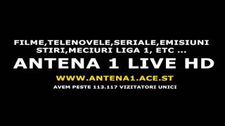 ANTENA 1 LIVE HD Site  wwwantena1acest [upl. by Tdnaltroc]