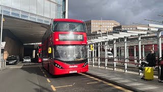 London Bus Route 43 London Bridge to Friern Barnet [upl. by Anival]