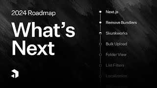 2024 Roadmap We’ve Made a Nextjs Decision And A Lot More [upl. by Flodnar]