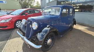 1938 AUSTIN CAMBRIDGE  MATHEWSONS CLASSIC CARS  AUCTION 16 17 amp 18 OCTOBER 2024 [upl. by Ahswat]