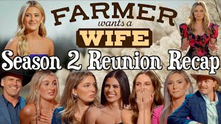 Farmer Wants a Wife  Season 2 Reunion RECAP [upl. by Gena48]