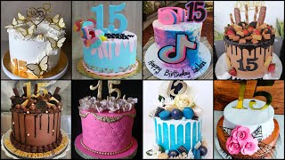 💃15th Birthday Cake Ideas For GirlTeenage Girl Birthday CakeGirls Birthday CakeCake Decorating [upl. by Lanrev]