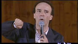 parte 2 La Divina Commedia Roberto Benigni Piazza Santa Croce Tutto Dante il XXXIII del Paradiso [upl. by Alard]