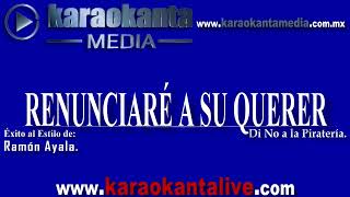 Ramón Ayala Renunciaré a su querer DEMO [upl. by Selma]