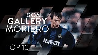 FRANCESCO MORIERO  INTER TOP 10 GOALS  Goal Gallery 🇮🇹🖤💙 [upl. by Parlin290]