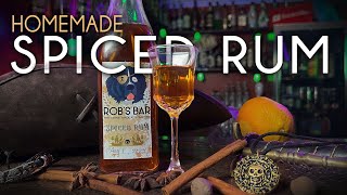 Homemade Spiced Rum Recipe [upl. by Ahsinyar864]