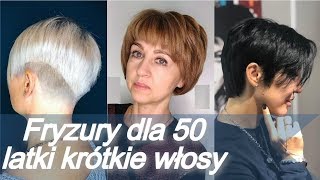 Top 20 fryzury 🌸 dla 50 latki krótkie włosy  lato 2019 [upl. by Tiffani]