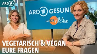 Vegan und vegetarisch Gesunder Fleischersatz aus Tofu Seitan Soja  Dr Julia Fischer  ARD Gesund [upl. by Ailegave862]