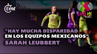 Sarah Luebbert quotHay mucha diferencia en los equipos mexicanosquot [upl. by Maidie]