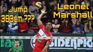 Leonel Marshall  Monster of the Vertical Jump  Spike 383 cm HD [upl. by Nnaear308]