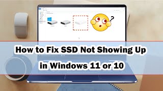 How to Fix SSD Not Showing Up  Activate New Hard Drives  3 Ways [upl. by Thomajan78]