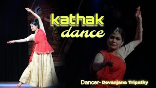 Kathaka dance  Tal Dhamar  dancer  Devanjana Tripathy  gkcmorc [upl. by Nemsaj]