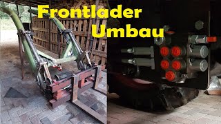 Hydraulische Gerätebetätigung Eigenbau  Teil 1  Baas Frontlader  DIY  Fendt Farmer 4s [upl. by Micky]