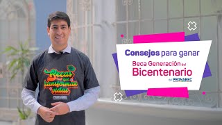 Beca Generación del Bicentenario tips para ganar la beca [upl. by Natsrik]