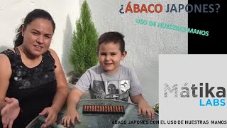 Ábaco japones con el uso de manos [upl. by Marj]