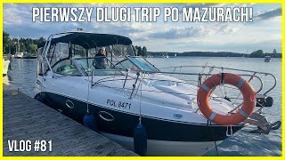 MAZURY  NASZ PIERWSZY DŁUGI REJS KIERUNEK WĘGORZEWO  VLOG 81 [upl. by Venditti]