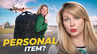 Best personal item bag for international travel [upl. by Catrina536]