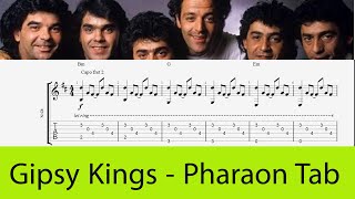 Gipsy Kings  Pharaon Accurate Guitar TAB  Guitar Pro File [upl. by Ettenor55]