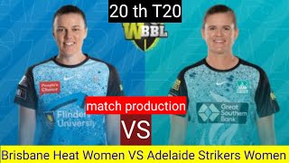 Brisbane Heat Women VS Adelaide Strikers Women match Predictions [upl. by Zsa Zsa]