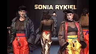 SONIA RYKIEL Fall 1993 Paris  Fashion Channel [upl. by Hallie]