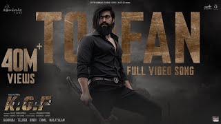 Toofan Video Song Hindi  KGF Chapter 2  Rocking Star Yash Prashanth Neel  Ravi Basrur Hombale [upl. by Zacarias]