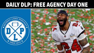 Free Agent Frenzy day One  Detroit Lions Podcast [upl. by Ecyt]