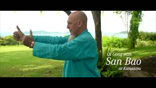 Qi Gong with San Bao at Kamalaya Wellness Sanctuary and Holistic Spa Koh Samui Thailand [upl. by Yznel438]