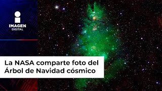 La NASA comparte foto del Árbol de Navidad cósmico [upl. by Elnora]