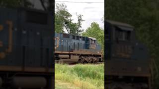 CSX M643 with CSX 3115 leading with a nice RL K5HL shorts [upl. by Dinah]