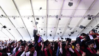 Claremont McKenna College  2022 Commencement Highlights [upl. by Aidua]