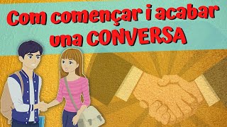 Cómo empezar y acabar una conversación en catalán Catalán Para Latinos [upl. by Eradis]