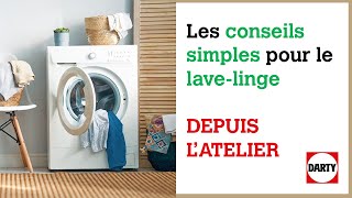 Nos conseils pour votre lavelinge  Faites durer votre machine à laver [upl. by Nerac]