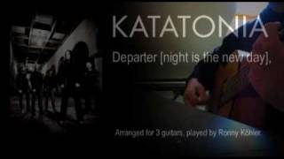 Katatonia  Departer acoustic guitar cover [upl. by Ahron926]