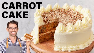 BEST Carrot Cake Recipe [upl. by Glass]