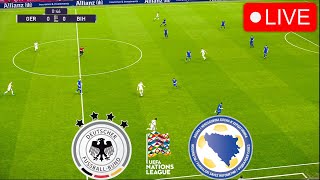 IN DIRETTA  Germania  Bosnia  UEFA Nations League 20242025  Gruppo C [upl. by Sheline]