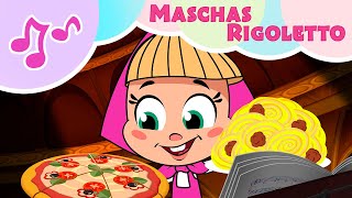 TaDaBoom Deutsch 🎹🇮🇹 MASCHAS RIGOLETTO 🎹🇮🇹 Karaoke 🎵Mascha und der Bär [upl. by Yderf127]