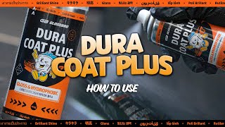 How to use DURACOAT PLUS High performance ceramic coating agent [upl. by Culberson]