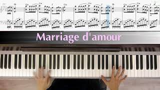 Marriage Damour Piano  Intermediate level  Linh Nhi [upl. by Malia]