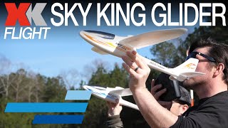 XK Sky King Glider  Great Beginner RC Airplane  Motion RC [upl. by Rehpotsirc]