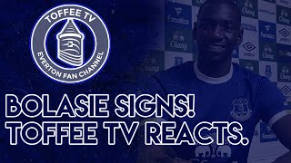 Yannick Bolasie Signs For Everton  Toffee TV Reacts [upl. by Ellenrad896]