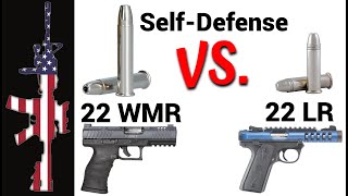 22 lr vs 22 WMR Pistols for Self Defense [upl. by Means341]