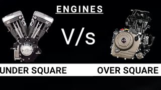 Under Square Engines VS Over Square Engines  Explained  Auto Gyann [upl. by Htebaras823]