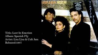 Lost In Emotion  Lisa Lisa And The Cult [upl. by Nivlag]