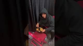 Gillie Da Kid Mad At Wallo For Eating Lil Durk Food Before He Get There For A Show😂😂🤦🏾‍♂️ [upl. by Codee]