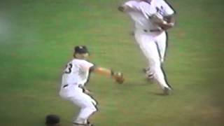 Don Mattingly Unbelievable Catch amp Throw Vs California Angels [upl. by Pratt]