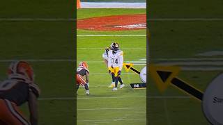 George Pickens crazy catch on Denzel ward [upl. by Skip36]