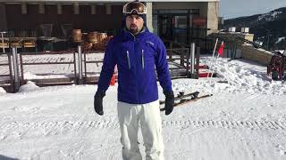 Serkan Hoca Snowboard Temel Eğitim Dersleri Snowboard Lesson 15 [upl. by Ynnavoig]