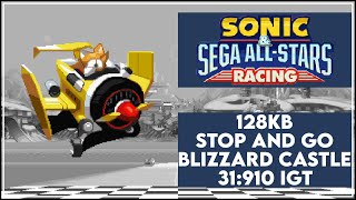 Sonic amp SEGA AllStars Racing Java  128kb  Stop and Go  Blizzard Castle  31s 910ms IGT WR [upl. by Zimmermann498]