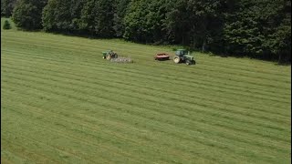 Chopping third crop clover [upl. by Regor]